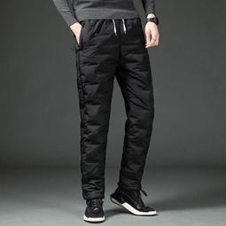 冬季加絨加厚運動褲男士兩道槓針織棉休閒褲子寬鬆大尺碼校服褲束腳 歷史價格詳細信息