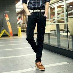 【yes99buy】褲 2014春夏새로운 男式水洗磨白淺色牛仔褲 韓味男款九分바지褲窄管褲 歷史價格詳細信息