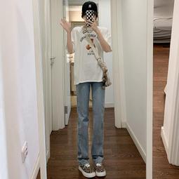 煙管褲女春夏秋寬鬆直筒褲新款高腰褲子女顯瘦百搭九分西裝褲休閒 歷史價格詳細信息