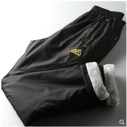 防風褲男 刷毛長褲 棉褲 保暖褲 雪褲 男生長褲 羊羔絨褲子男加絨加厚休閑褲男寬松防風防水保暖束腳褲大碼直筒褲 歷史價格詳細信息