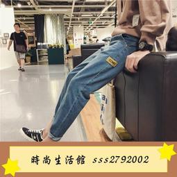 DS男牛仔褲印花窄管個性緊身 秋冬深藍刺繡印花牛仔褲男士緊身窄管彈力百搭潮牌個性歐美長褲子 歷史價格詳細信息