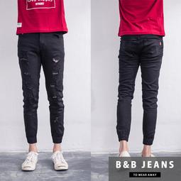 純黑手工刷破超彈力牛仔褲 【2012】 歷史價格詳細信息