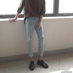 DS男牛仔褲印花窄管個性緊身 秋冬深藍刺繡印花牛仔褲男士緊身窄管彈力百搭潮牌個性歐美長褲子 歷史價格詳細信息