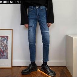 搖滾星球韓國代購 水洗刷色窄管牛仔褲 ZOH2467 歷史價格詳細信息