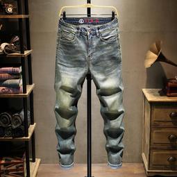 【miki 精選】長褲 丹寧牛仔褲 牛仔褲男 休閒牛仔褲 九分牛仔褲 男女褲子 破洞牛仔褲 破洞九分褲  S-4XL 歷史價格詳細信息