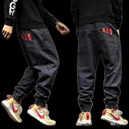 【miki 精選】28-48 大尺碼長褲 胖子寬鬆大碼牛仔褲 夏季新款直筒修身破洞牛仔褲男韓版水洗牛仔褲 男士長褲 彈性 歷史價格詳細信息