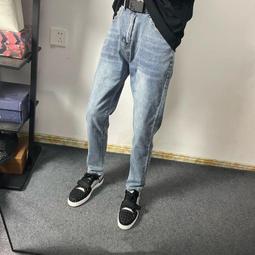 2023秋季新款直筒寬松牛仔褲男士商務百搭休閑長褲春秋款大碼男褲 歷史價格詳細信息