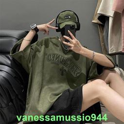 美式復古麂皮絨短袖男 夏季上衣 男女同款情侶裝 鋼印字母潮牌t恤oversize寬鬆t恤-MINTS名仕男裝 歷史價格詳細信息