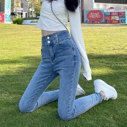 特價 高腰 彈力 蜜桃褲 牛仔褲 緊身 翹臀 顯瘦 包臀 小腳褲 歐美時尚 蜜桃臀鉛筆褲 九分褲 女生衣著 女裝 199 歷史價格詳細信息