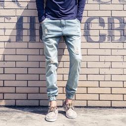 ????預購????束腳牛仔褲男休閒工裝哈倫褲長褲0923????.????️.????.????️.???? 歷史價格詳細信息