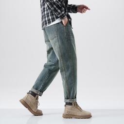 28-38-男士牛仔褲 韓版牛仔褲 工作褲 休閒長褲 直筒牛仔褲  秋季男士牛仔褲窄管哈倫褲  長褲 歷史價格詳細信息