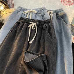 ins原宿風 牛仔破褲 丹寧牛仔褲 男牛仔褲 破洞牛仔褲 【FP1107】 大破洞牛仔褲男夏季薄款ins直筒寬鬆休閒褲潮 歷史價格詳細信息