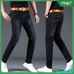 【28-40碼】彈力牛仔褲 大尺碼商務風丹寧牛仔長褲 男休閒牛仔褲 上班族必備  修身直筒長褲 男生長褲 男生衣著 歷史價格詳細信息