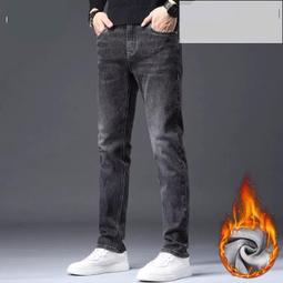 熱賣現貨Jeep吉普牛仔褲男士冬季潮牌彈力休閑九分潮流寬松直筒長褲子男 歷史價格詳細信息