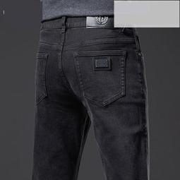 熱賣現貨Jeep吉普牛仔褲男士冬季潮牌彈力休閑九分潮流寬松直筒長褲子男 歷史價格詳細信息