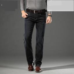 熱賣現貨Jeep吉普牛仔褲男士冬季潮流加絨保暖修身小腳商務休閑長褲子男 歷史價格詳細信息