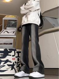 高街牛仔pants男款美式星星刺繡設計感直筒長pants潮牌ins寬松闊腿pants子 歷史價格詳細信息