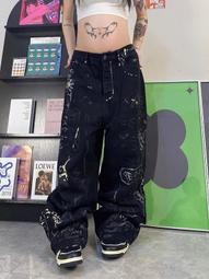 小眾設計涂鴉帆布雙肩包2024新款文藝少女背包大容量學生通勤書包 歷史價格詳細信息