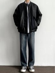 美式牛仔pants男秋季寬松直筒休閑pants青少年男生潮流復古水洗潑墨pants子 歷史價格詳細信息