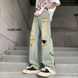 炸街褲子男 ins潮 褶皺設計感運動風冰絲垂墜感闊腿褲 寬褲 奶奶褲 歷史價格詳細信息