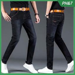 【28-40碼】彈力牛仔褲 大尺碼商務風丹寧牛仔長褲 男休閒牛仔褲 上班族必備  修身直筒長褲 男生長褲 男生衣著 歷史價格詳細信息