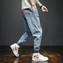 M-4XL韓版男生長褲 港風百搭休閒褲 運動長褲 束口褲 休閒長褲 潮流長褲 運動褲男 縮口褲男 哈倫褲 工作褲 鬆緊褲 歷史價格詳細信息