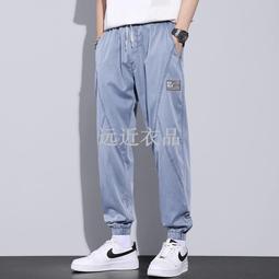 冰絲褲子男士夏季新款薄款空調褲大尺碼寬鬆運動褲透氣速幹休閒長褲 歷史價格詳細信息
