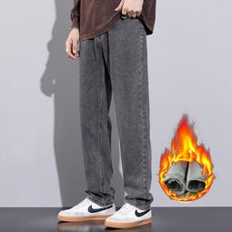 褲子男冬季設計感小眾條紋織帶束腳運動厚棉褲加絨加厚寬鬆休閒長褲 歷史價格詳細信息