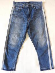 【日本製】古著A????Johnbull 牛仔褲????28吋 丹寧 日系 日牌 品牌 潮流 潮牌 側條紋 長褲 男生 男裝 價格比較,價格查詢,歷史價格詳細信息