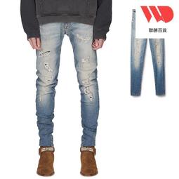 潮流刷破牛仔短褲 街頭風格 新款破壞丹寧 男牛仔破洞短褲 五分褲 淺色短褲 破褲（HW042）【壹號站】 歷史價格詳細信息