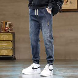 時尚潮流工裝褲 休閒哈倫褲 男褲 款春秋純棉工裝褲男休閒褲男褲子男寬鬆褲九分褲哈倫褲長褲FKS953 歷史價格詳細信息