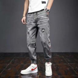 男褲 牛仔長褲 男士牛仔褲 韓版修身牛仔褲 彈力牛仔褲男 潮流長褲 時尚單寧牛仔長褲男 學生褲子 韓版素色牛仔長褲 淺色 歷史價格詳細信息