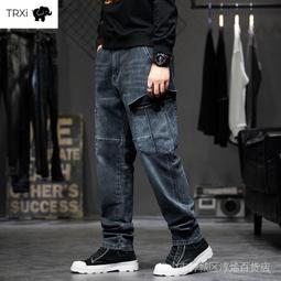 牛仔 大尺碼牛仔 直筒 彈性牛仔 顯瘦牛仔 男士牛仔男秋冬牛仔男直筒寬鬆牛仔 歷史價格詳細信息