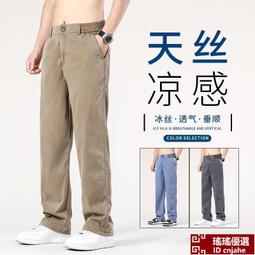 夏季薄款冰絲牛仔褲 男韓版潮流高級灰 2024年潮牌修身小褲腳男褲子·晴子寶藏屋 歷史價格詳細信息