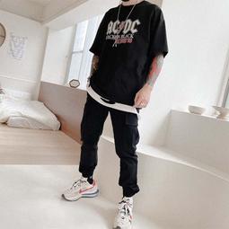 縮口工裝褲 男生長褲 工作褲 韓版抽繩休閒長褲 百搭束口褲 休閒褲男生褲子 歷史價格詳細信息