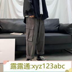 &lt;嚴選&gt;潮牌 工裝褲 男春夏季美式寬松緊腰水洗簡約束腳ins網紅長褲子露天拍賣xyz123abc 歷史價格詳細信息