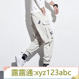 &lt;嚴選&gt;ins 工裝褲 男夏季學生潮牌束腳薄款男士褲子寬松百搭潮流露天拍賣xyz123abc 歷史價格詳細信息