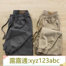 &lt;嚴選&gt;春秋款工裝男士褲子韓版潮流長褲寬松束腳百搭運動九分褲子男露天拍賣xyz123abc 歷史價格詳細信息