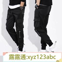 &lt;嚴選&gt;男士 工裝褲 子寬松百搭九分束腳褲韓版潮流春秋季潮牌夏季長褲露天拍賣xyz123abc 歷史價格詳細信息