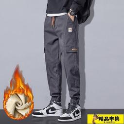 】工作褲男 休閒褲男 褲男 工裝褲子男秋冬款潮牌寬松哈倫男褲秋季2022新款束腳休閑長褲男士 歷史價格詳細信息