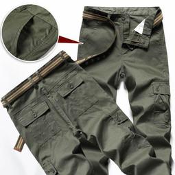 【小可國際購】特價 【夏季薄款.工裝褲.工作褲.耐穿】滿300發貨.春夏季工作褲多口袋工裝褲男長褲戶外寬松直筒大碼休閑褲 歷史價格詳細信息