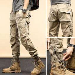 工裝褲男【M-5XL】8款可選 多口袋工作褲 春秋薄款美式工裝長褲 韓版長褲 港風復古束腳褲 休閒長褲 日系哈倫褲 歷史價格詳細信息