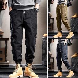 【M-4XL】工裝褲男 寬鬆束口褲哈倫潮牌美式男士休閒長褲子 大尺碼 工作長褲 男休閒褲 縮口褲 素色 工作褲 男長褲 價格比較,價格查詢,歷史價格詳細信息