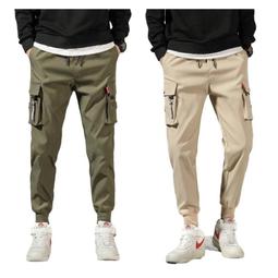 束腳褲 日系工裝拼接抽繩色縮口休閒褲 寬鬆百搭長褲【TJG223V149】現貨＋預購 doppler 歷史價格詳細信息