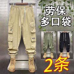 新品  工裝褲 戰術束口褲 多口袋褲 機能工裝褲 傘兵工裝褲 國潮機能風傘兵褲大尺碼男嘻哈束口褲多口袋工裝褲 歷史價格詳細信息