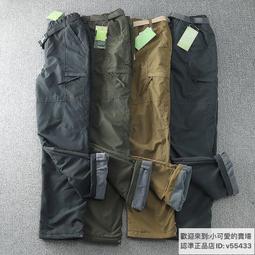 【工作褲】工裝褲 男褲秋冬防風防水加絨沖鋒褲冬季加厚工裝褲男款直筒防寒抓絨褲潮  土城阿梁 歷史價格詳細信息