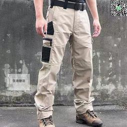 免運 工裝褲 工裝褲 春秋冬季多口袋長褲休閑褲男寬松工裝褲勞保褲子電焊耐磨男褲大碼 歷史價格詳細信息