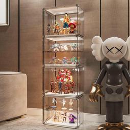 樂高手辦展示盒玩具陳列架家用防塵罩放積木仿亞克力透明收納柜子 歷史價格詳細信息