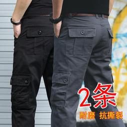 工作褲男勞保耐磨寬鬆男士夏季薄款棉工裝迷彩褲上班工作服褲子   長褲休閒褲t恤背心五分褲襯衫麻襯衫 歷史價格詳細信息