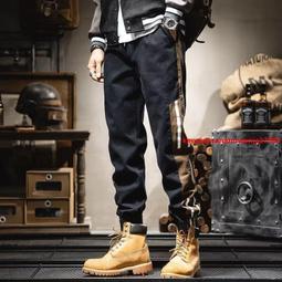 男生工裝褲【M-4XL】潮流時尚百搭街頭風長褲男潮牌束腳拉鏈復古歐美風束腳褲男士工裝褲日系棉質寬松大碼耐磨工作褲男生長褲 歷史價格詳細信息